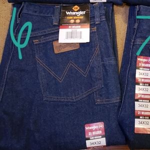 Men's Wrangler FR work jeans